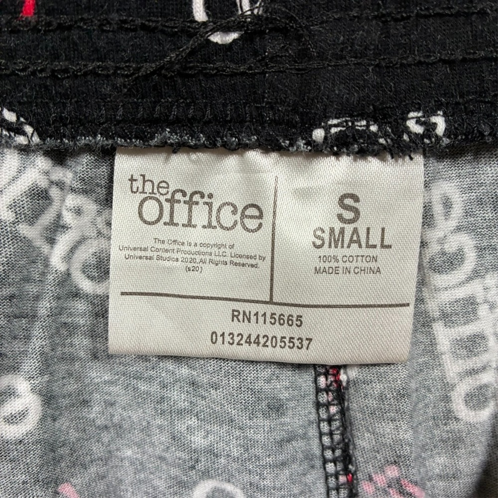 The Office "That's What She Said" Lounge Pajama Pants Mens Size Small Pull On - Picture 3 of 8